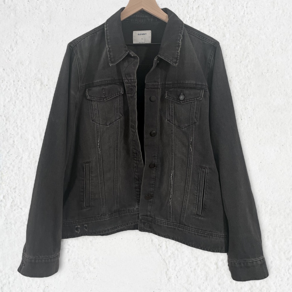 Women’s Old Navy Black Jean Jacket